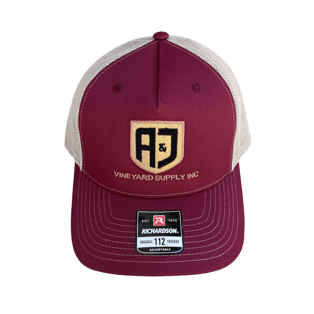 A&J Maroon Hat A&J Vineyard Supply Inc.