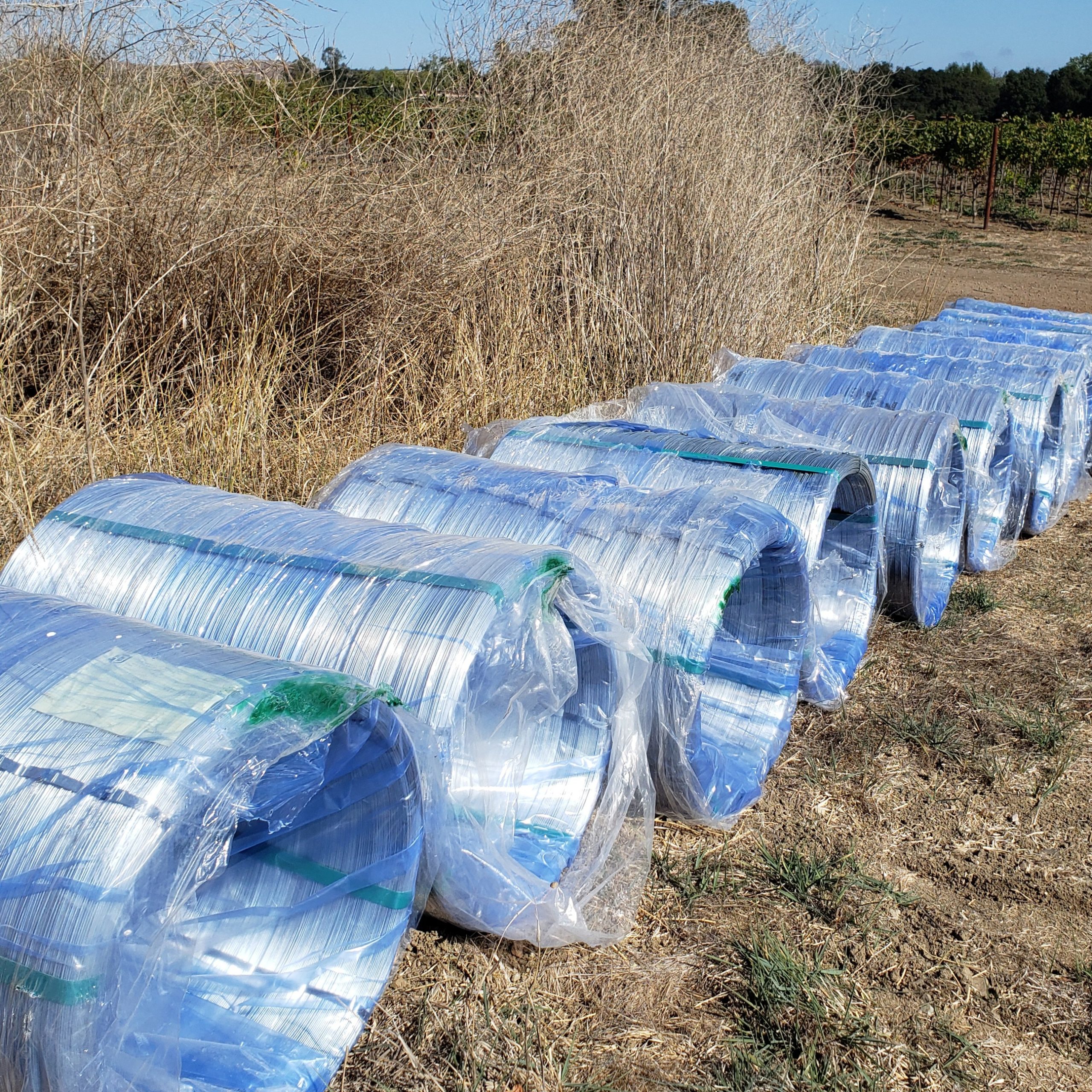 Layer Wound Vineyard Wire, Hi-Tensile, Galvanized – 100 lb Coil - Imagen 3
