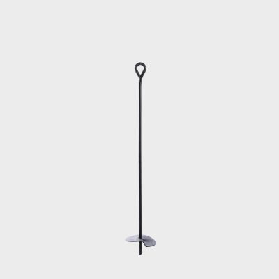 Earth Anchor with Double Welded Helix and Welded Eye