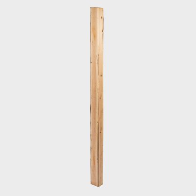 Split Cedar End Posts