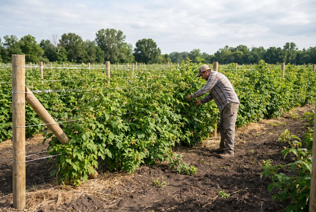Agricultural crops and berries