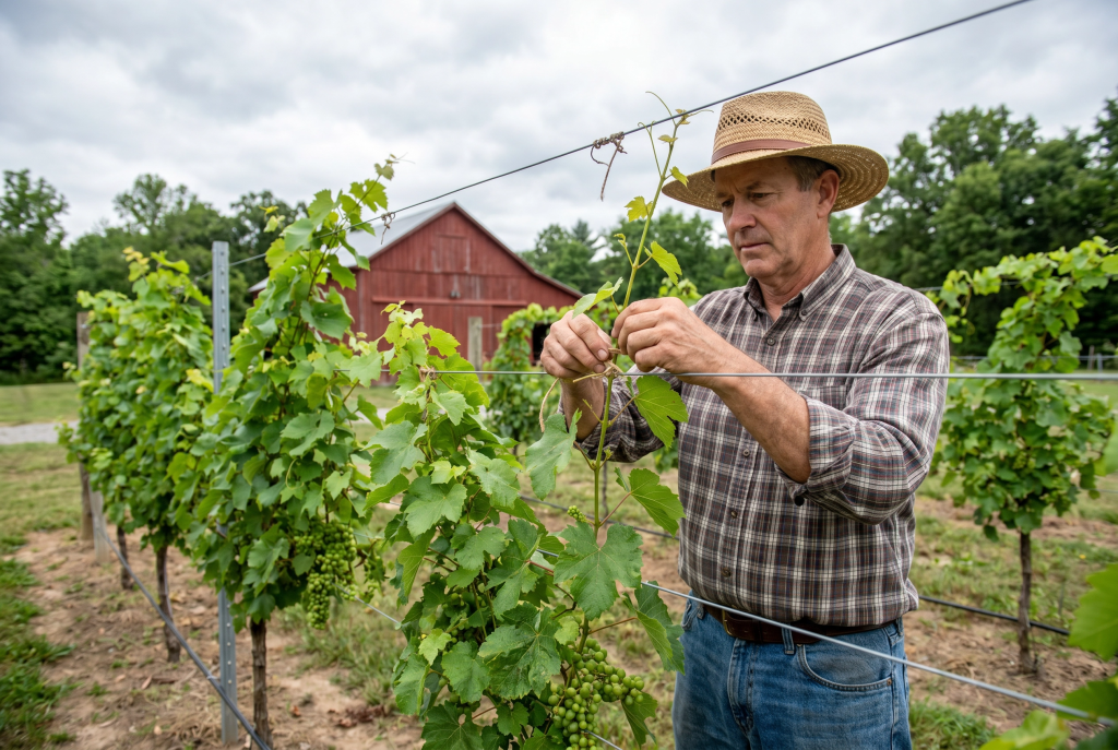 Hobby vineyard