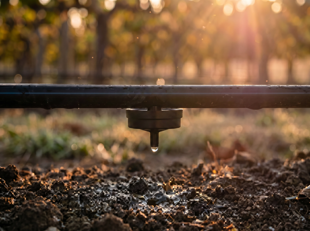 Drip hose with emitter